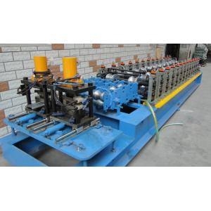 China Side By Side Two In One Sheet Metal Roll Forming Machines 12 - 15m/min in Blue factory
