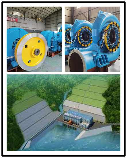 10kV Francis Turbine Generator IP54 Protection Level