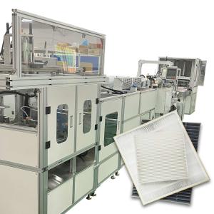 Element HEPA Filter Making Machine 400mm Long Car Filter Making Machine