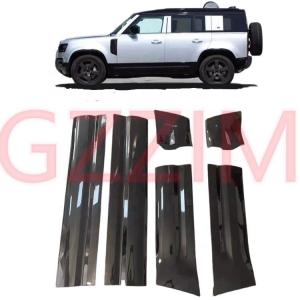 China Side Door Moulding Door Protector Trim Glossy Black Door Trim For Defender 2020 factory