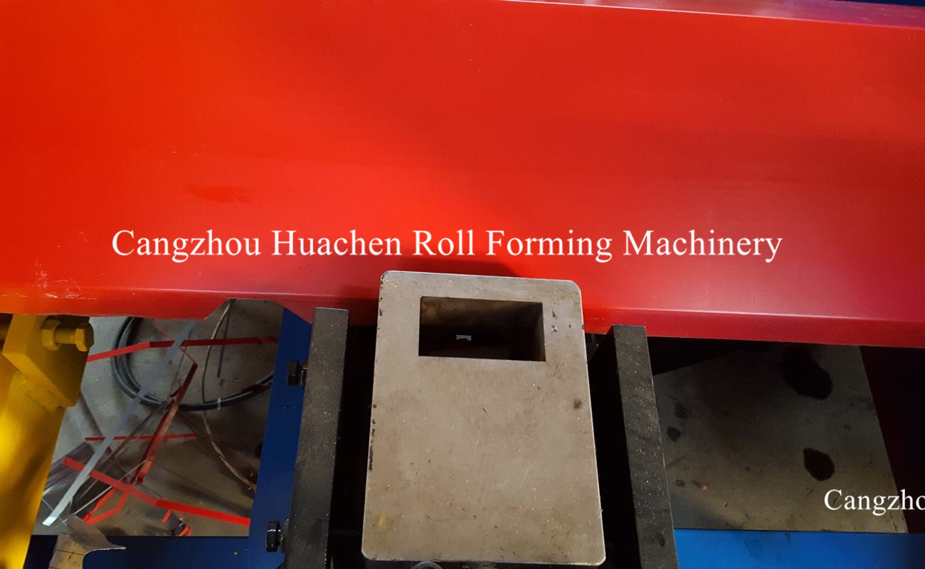 ISO Ridge Cap Roll Forming Machine GI Colored Steel Ridge Sheet Rolling Machine