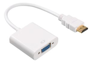 China 3 In 1 Display Port To HDMI VGA DVI Adapter Gold Plate DP To HDMI / VGA / DVI Converter Support 4K Or 1080P factory