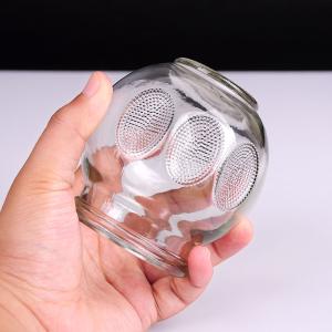 China 12pcs Massage Suction Cups , Fire Oem Glass Cupping Therapy Set factory