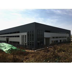 China Mezzanine Strip Windows Anti Rust Steel Structure Warehouse on sale
