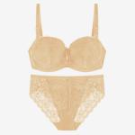 BEIZHI Stylish D Cup Bra Brief Sets 2021 High Quality Lace Bra Set Underwired