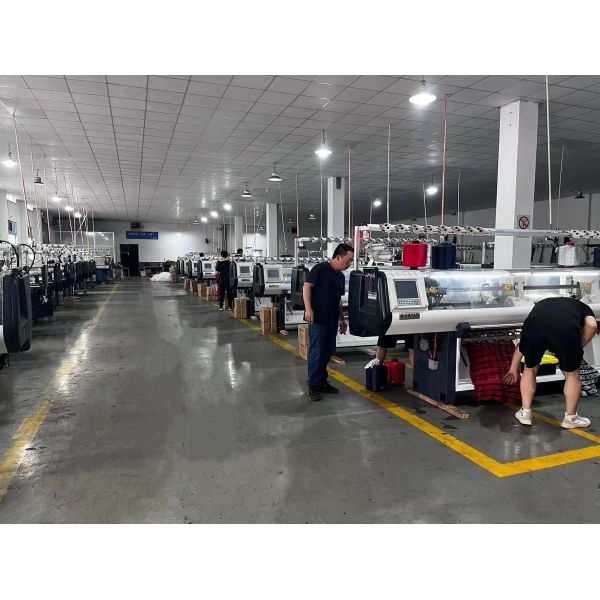 Fashion Flat Double System 52 Inch Computerized Flat Knitting Machine