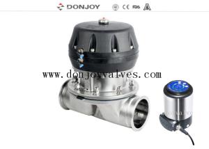China Proportional Sanitary Diaphragm Valve With Directly Connection factory