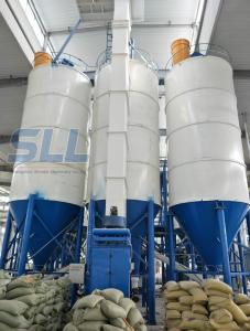 China 400T Steel Bolted Cement Storage Silo Electrical Power Derive For Cement Or Powder factory