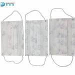 Ultrasonic Soldered 3 PLY Non Woven Fabric Earloop Mask