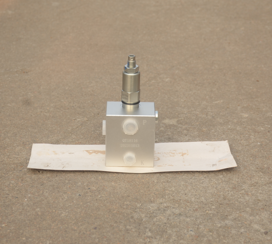 Zoomlion Garbage Truck Push Shovel Valve: Cylinder Counterbalance Valve, Hydraulic Block for Telescopic Balance