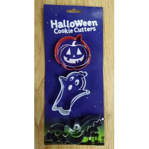 China FBTZ102801 Set of 3 Halloween PP spray painting cookie cutters on sale