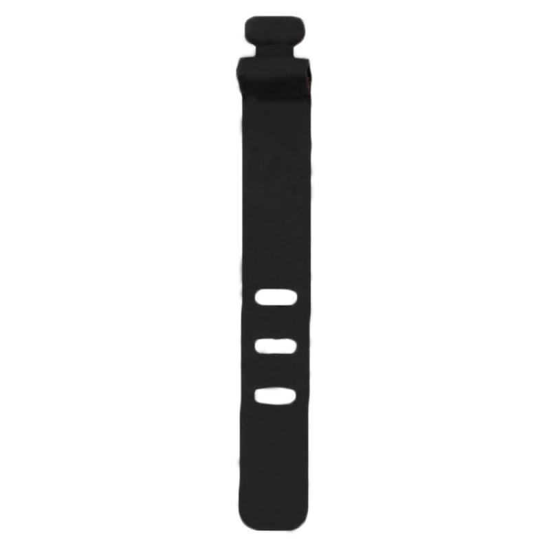 1.5mm-2.0mm Oval Silicone Self Gripping Cable Ties 6.5cm 7.4cm