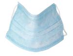 White And Blue Disposable CE0197 Breathable Dust Mask