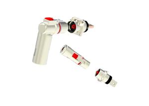 China 144H EV Battery Connector , Touch Proof PDU Battery Connector factory