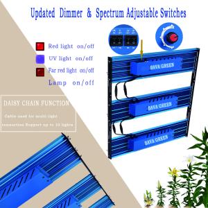 China AC277V Samsung LED Grow Light Bar SAA 1836Umol/S Hydroponic factory