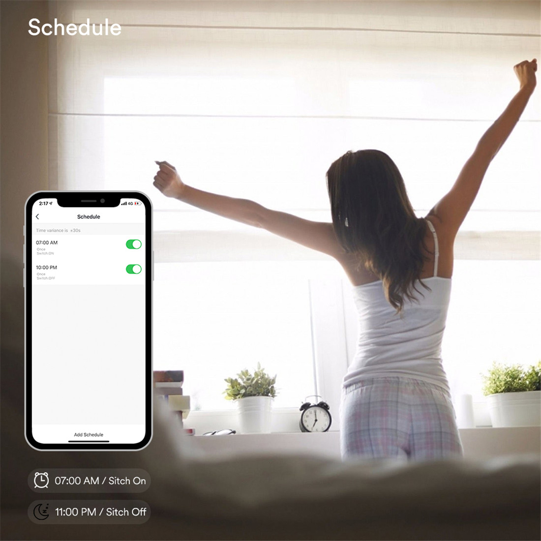 6W RGB+CCT Smart Slim Downlight EU