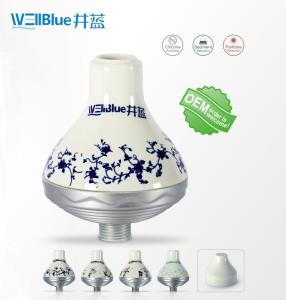 China WellBlue OEM Chlorine Removal Shower Filter , Portable SPA Shower Head Filter factory