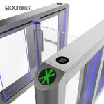 Servo Motor Speed Turnstile Gate Automation Systems Waist High 1600mm Length