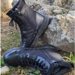 8 Inch 6 Inch All Leather Tactical Boots For Wide Feet Men 4e