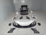 Car Front Bumper Carbon Parts for Mclaren Mp4 12C 625c 650S Upgrade to 675LT