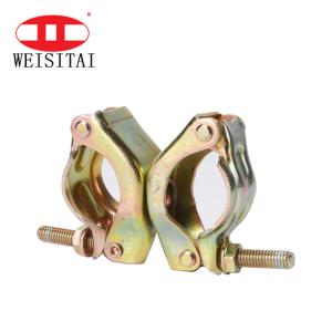 China BS1139 Scaffolding Pipe Fixed Pressed Swivel Coupler factory