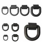 Customized Safety D Rings Steel Heavy Duty Weld Forged Mounting Buckle