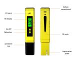 Battery Life Over 500 Hours Water Hardness pH Meter TDS Tester Pen with