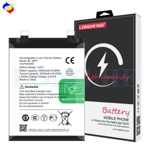 China Tecno Pova 5 Pro Smartphone Battery BL-49PT 3.87V 5000mAh Dual IC Protection in White factory
