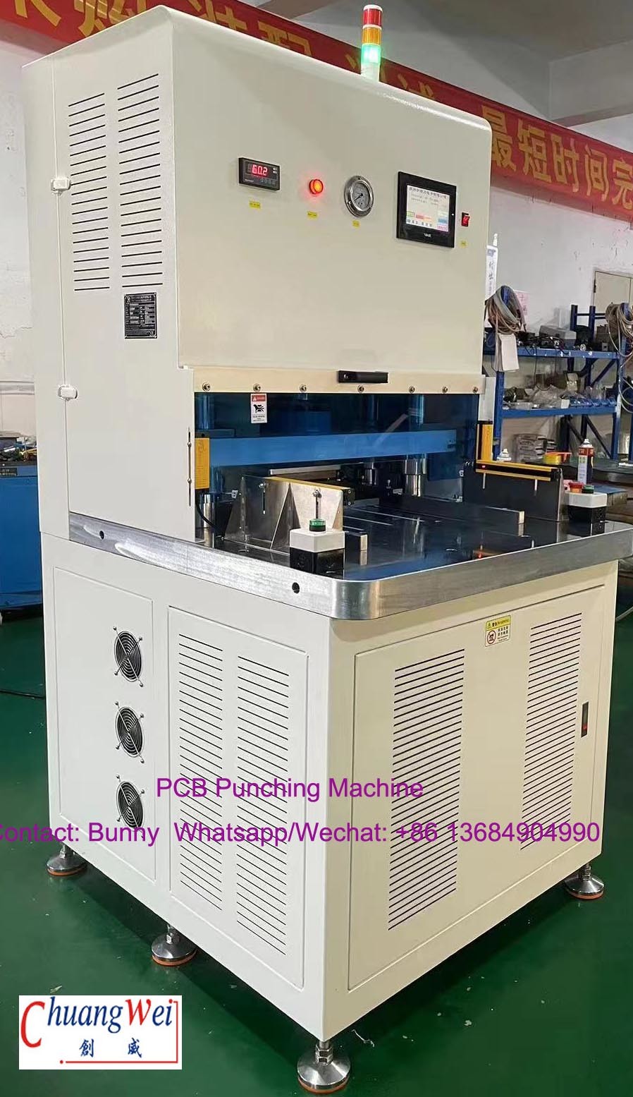 China FPC / PCB Punching Depaneling Machine Cutting Blade Automatic Curved CWPL factory