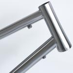 27.7er Titanium Bike Frame MTB Long Tour Travel Fram With 192mm Dropout Distance