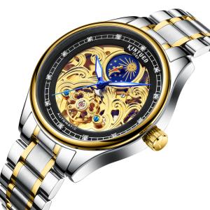 China Modern Luxury Mechanical Watches Crystal Diamond Dial High Refraction factory