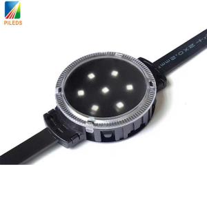 China DMX 512 LED Pixel Dots Light Black Shell For Outdoor Construction factory