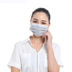 China 4 Ply Earloop Procedure Masks , Active Carbon Face Mask Toxic Prevent factory