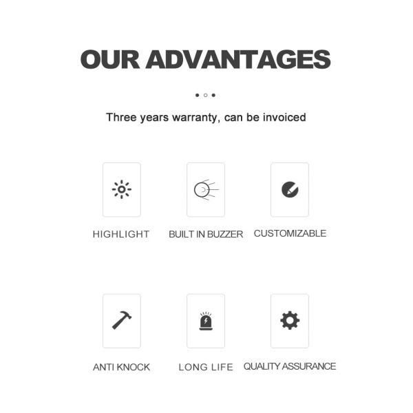 Aluminum Alloy LED Tower Lamp 24V 220V Alarm Indicator Beacon Stack Light With Built In Buzzer