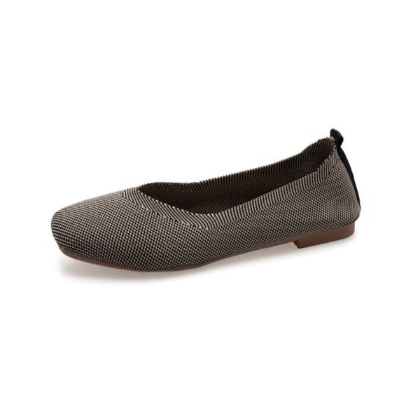 Wholesale Breathable Fashion Low Heel Loafers Women Elegant Flat Dress Shoes For