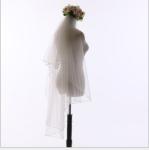 Factory direct wholesale bridal veil short double light yarn soft fingertip