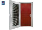 Fancy Exterior Stainless Steel Security Doors Wooden Steel Door