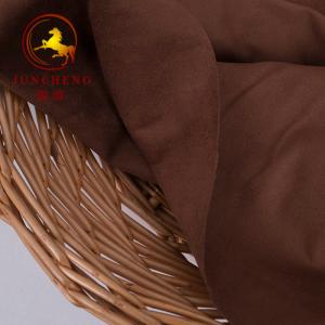 China 2018 double side suede fabric for garments factory