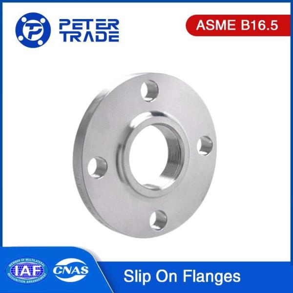 SO Flanges ASME B16.5 Class 400 Slip On Flange Raised Face SORF A105 for