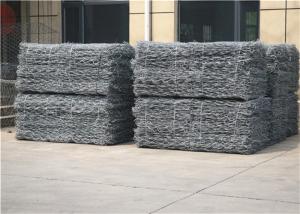 China Gabion Wall Mesh With Zinc Or Galfan Coating ≥230g/m2 Length 1m-6m Weather Resistant factory