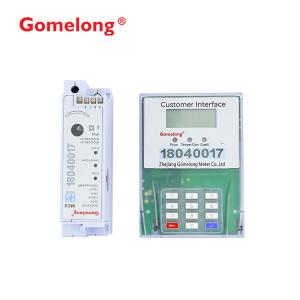 China Gomelong Split PLC Power Rail Prepaid Electric Electricity Meters factory