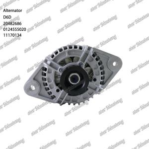 China Alternator D6D 24V 80A 20482686 0124555020 11170134 factory