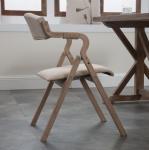 Durable and Stylish Nordic Folding Wood Restaurant Dining Chairs in Northeast