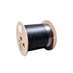 FRP Glass Fiber Optic FTTH Drop Wire Cable G657A SM 2 Fibers GJXFH Black