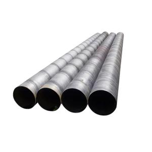 China Q235jr Q355 SSAW Helical Welded Steel Pipe Black Big Diameter For Construction factory