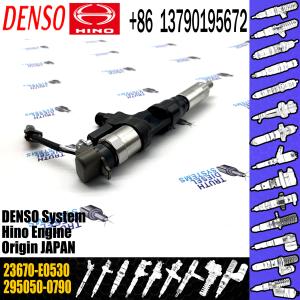 China Hino Engine DENSO Diesel Injector 23670-E0530 Electric Fuel Injector factory