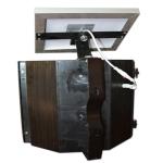 300mm LED 8W Solar Traffic Signal Yellow Blinker Light