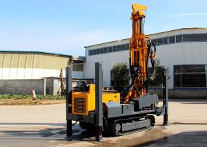China Large Torque Pneumatic Drilling Rig St 260 Meters 70 Kw For Water Well factory