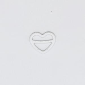 China Heart Shape 11mm Bra Adjustment Slides factory