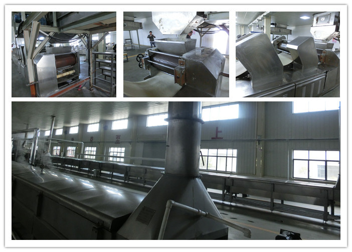 High Speed Automatic Noodle Making Machine Instant Noodles Processing 45kw